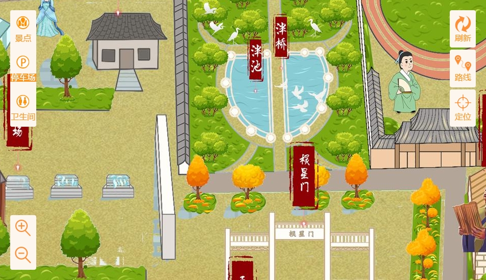 石林手绘地图景区语音讲解导览系统：智慧景区建设的基石